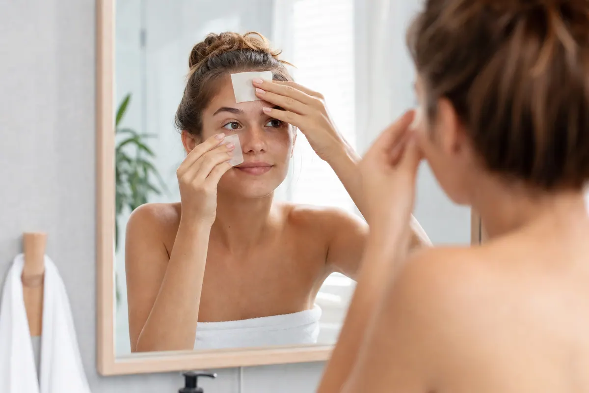 Routine douce pour peau sensible sans frotter