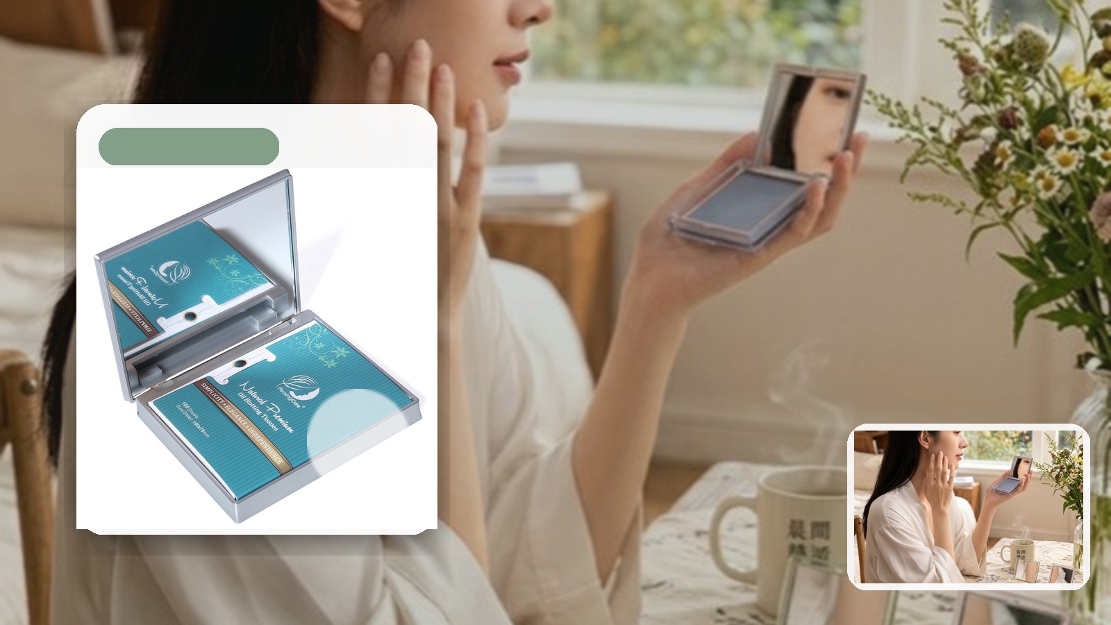 Best Blotting Paper for Campus Tour Days using PleasingCare blotting paper in a school setting