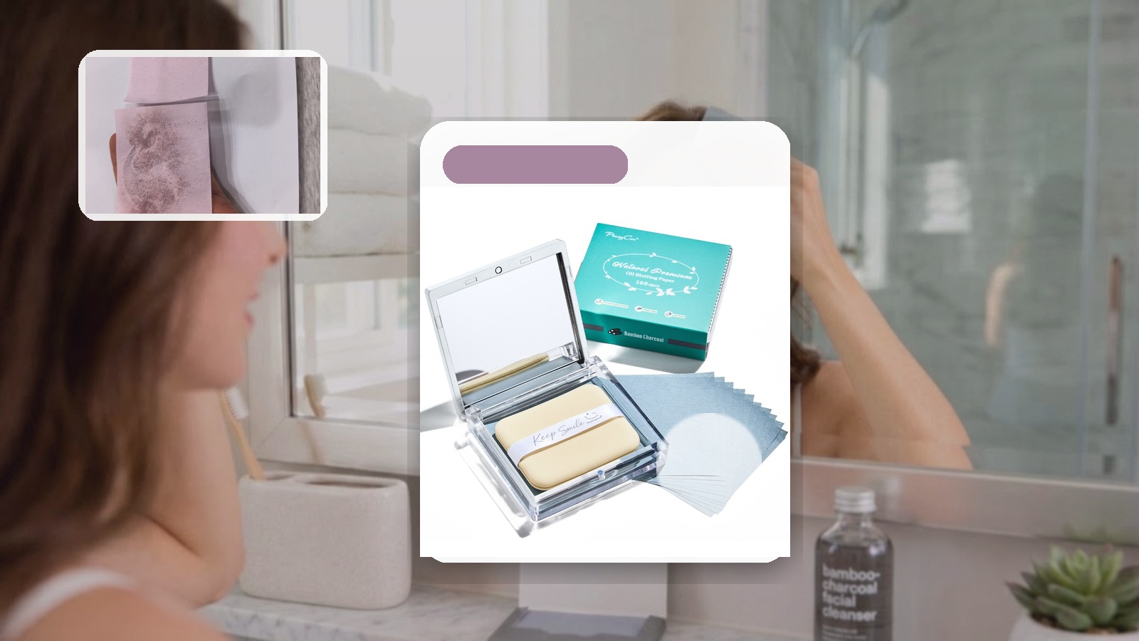 Best Blotting Paper for Conference Days using PleasingCare blotting paper in an office setting