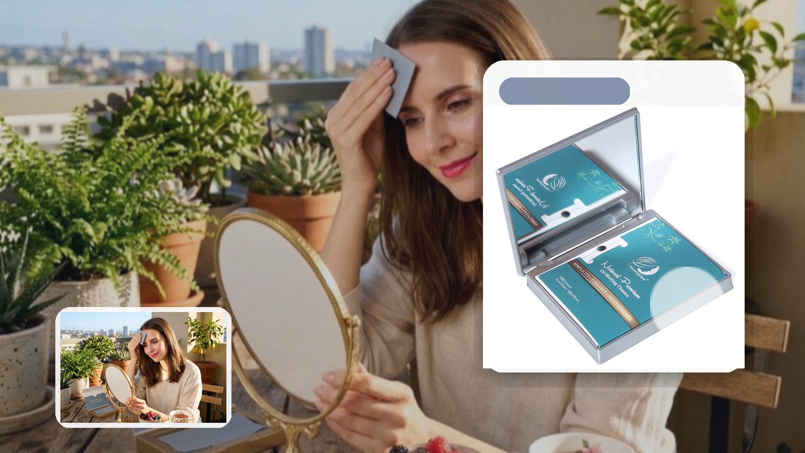 Best Blotting Paper for Outdoor Graduation Seats using PleasingCare blotting paper in an outdoor setting