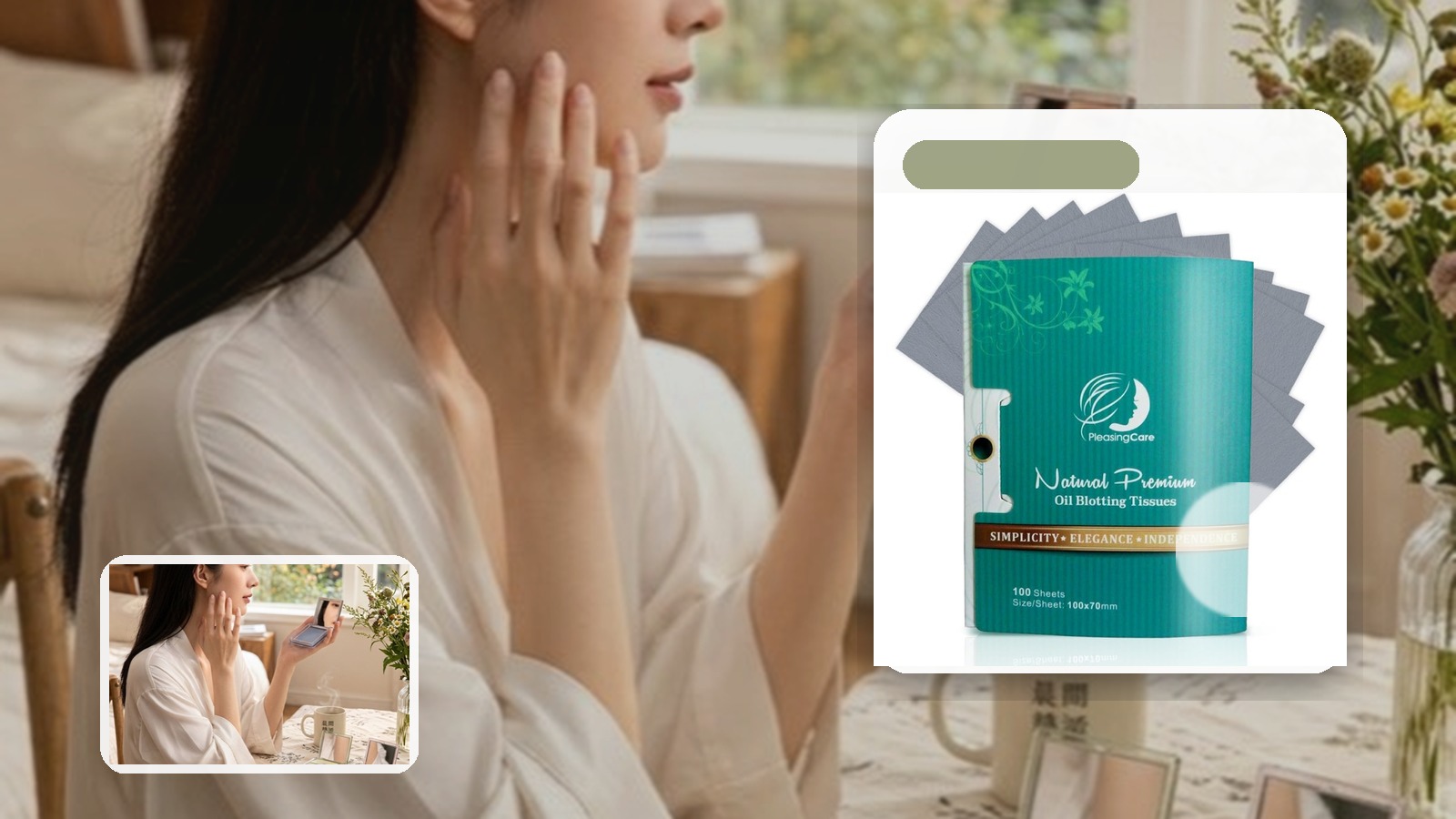 Best Blotting Paper for Post-lunch Classes using PleasingCare blotting paper in a school setting