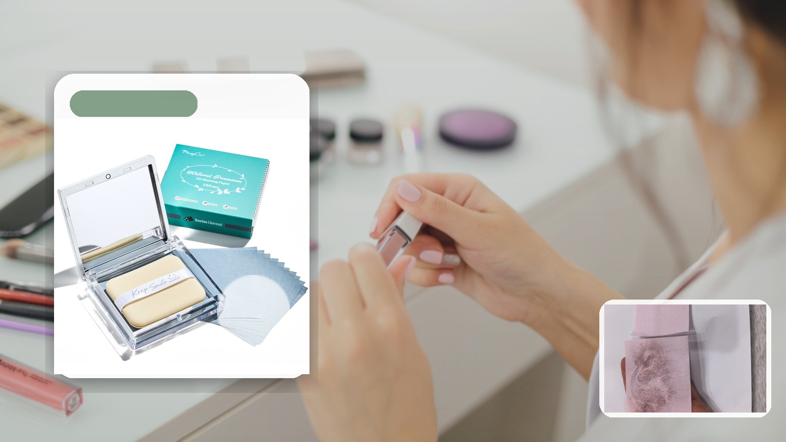 Blotting Paper for Nurses on Long Shifts using PleasingCare blotting paper in a work shift setting