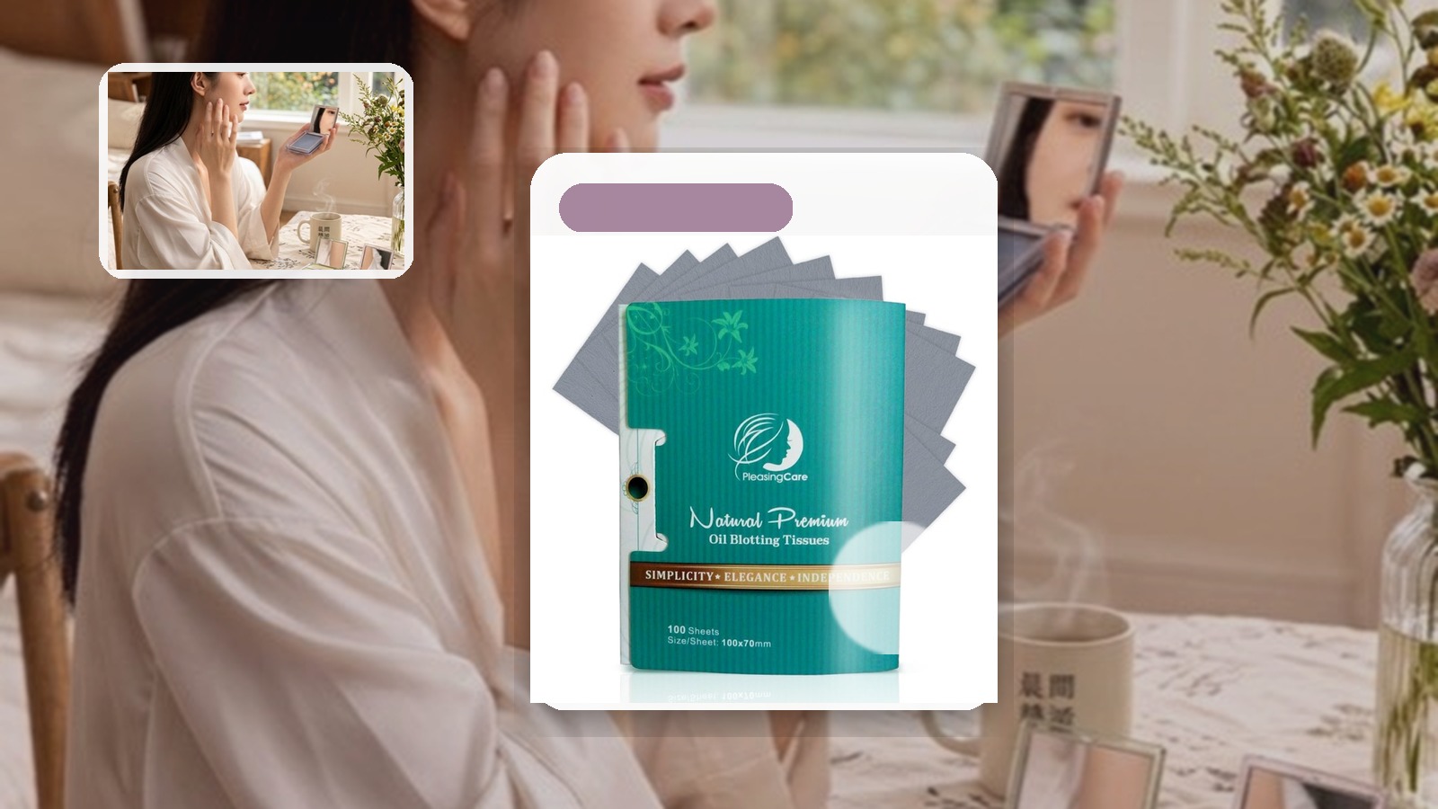 Blotting Paper vs Tissue for Summer School Days using PleasingCare blotting paper in a school setting