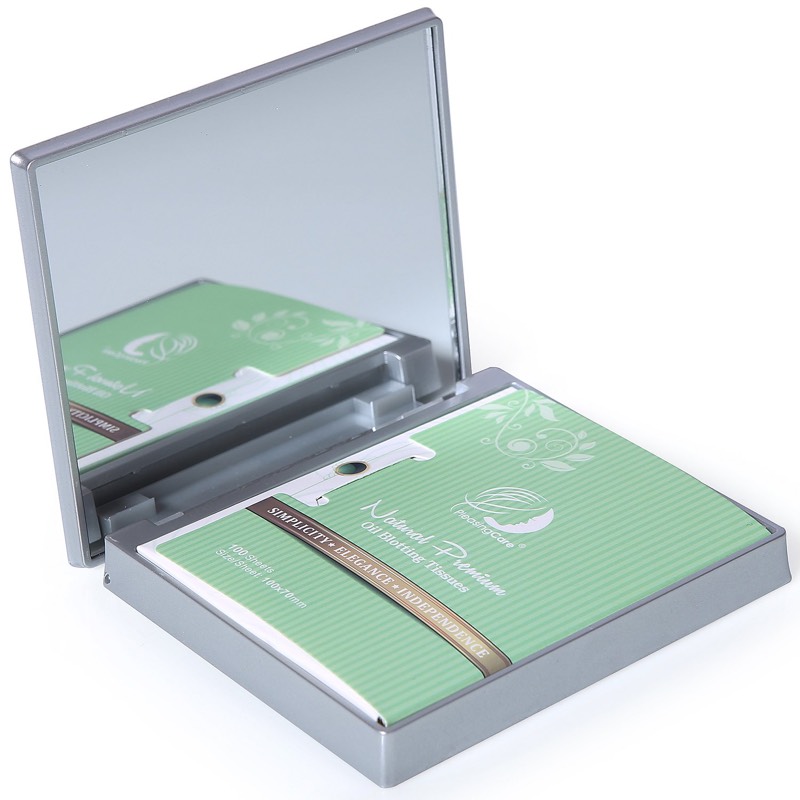 Green tea mirror case
