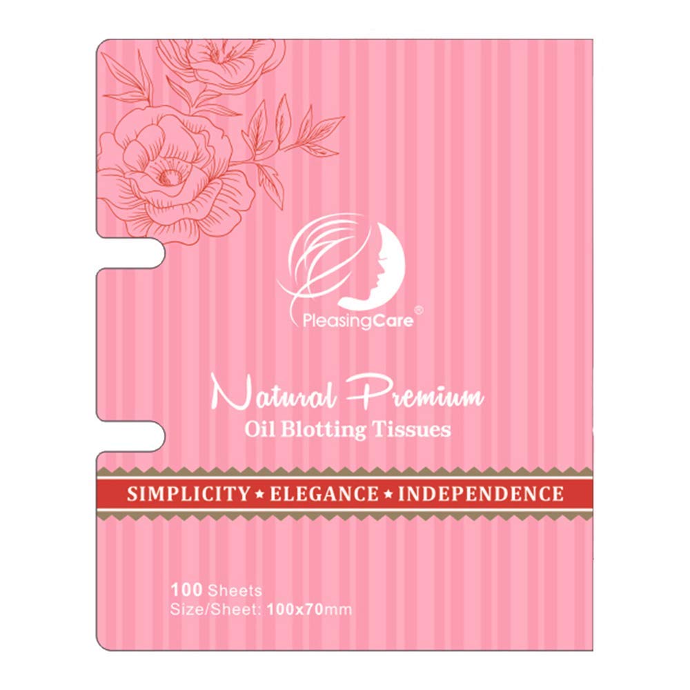 Rose oil blotting sheets